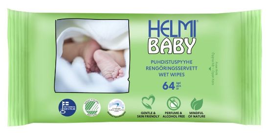 Pilt Helmi Baby niisked salvrätikud 64tk