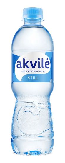 Pilt Akvile karboniseerimata mineraalvesi  0,5L