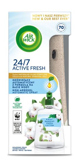 Pilt AIR WICK Active Fresh Fresh Cotton komplekt 228 ML