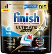 Pilt FINISH Ultimate PLUS Baking soda 25 tab.