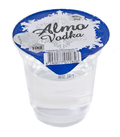 Pilt Almo Vodka 40% 0,1L tops
