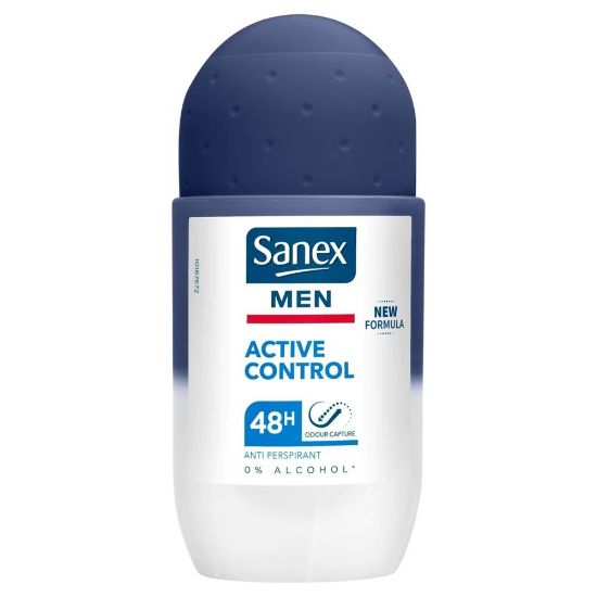 Pilt Sanex rulldeodorant Men Active Control 48H 50ml