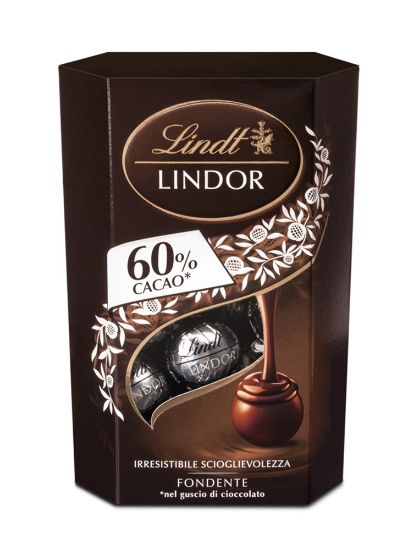 Pilt Lindt Lindor tumeda šokolaadipallid 60% 200g