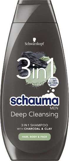 Pilt Schauma shampoon MEN CHARCOAL 400ml