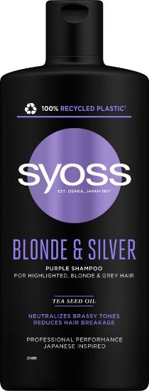 Pilt Syoss HC shampoon BLONDE&SILVER 440ml