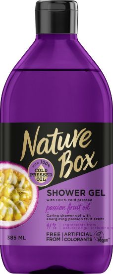 Pilt Nature Box BC dushigeel PASSION FRUIT OIL 385ml