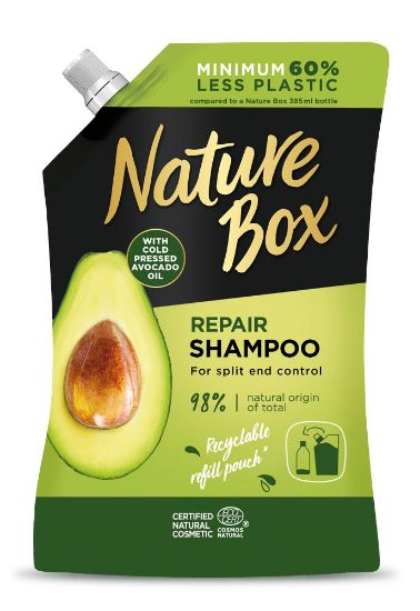 Pilt Nature Box HC shampoon/ täitepakk AVOCADO OIL 500ml