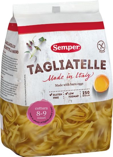 Pilt Semper pasta Tagliatelle munaga gluteenivaba 250g