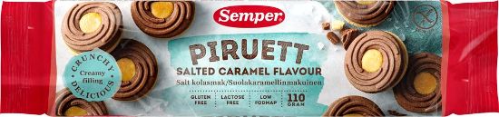 Pilt Semper Piruett soolakaramelli küpsis 110g, gluteenivaba