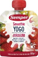 Pilt Semper banaani-maasika jogurtiga smuuti 90g 6k