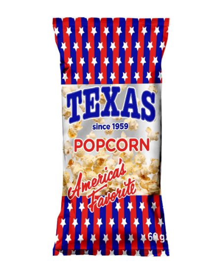 Pilt Texas popcorn soolaga 60g