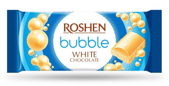 Pilt Roshen õhuline valge šokolaad 80g