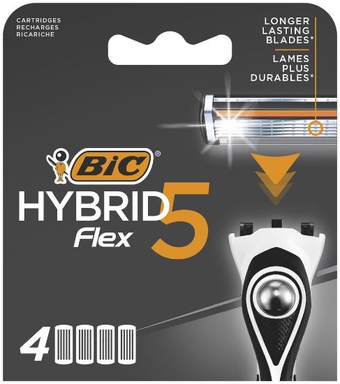 Pilt Bic varuterad Hybrid 5 4tk