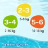 Pilt Huggies ujumismähkmed Little Swimmers 3-4 7-15kg 12tk