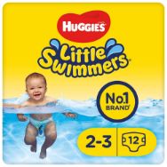Pilt Huggies ujumismähkmed Little Swimmers 2-3 3-8kg 12tk