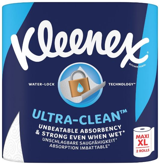 Pilt Kleenex paberkäterätt Ultra-Clean 2 rulli 74 lehte