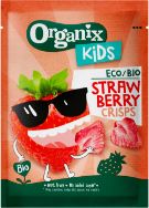 Pilt Organix ökoloogilised külmkuivatatud maasikakrõpsud 12g