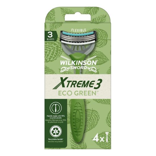 Pilt Wilkinson raseerija Xtreme3 Eco Green 4tk