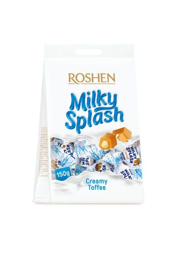 Pilt Roshen koorekommid Milky Splash täidisega toffee 150g