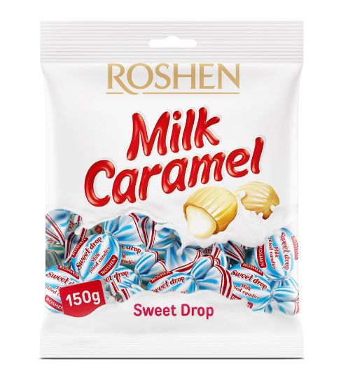 Pilt Roshen karamellid Milky Sweet Drop piimatäidisega 150g