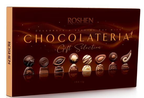 Pilt Roshen assortiikommid Chocolateria 194g