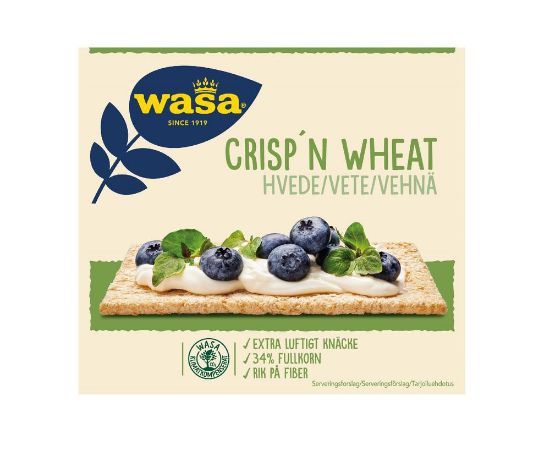 Pilt WASA näkileivad Crisp'n'Wheat, 110g