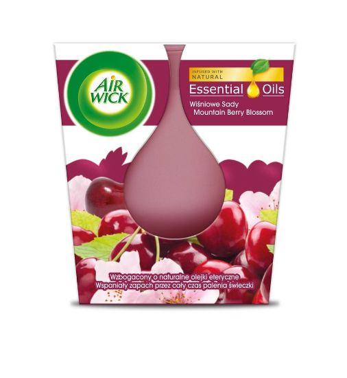 Pilt AIR WICK lõhnaküünal Berry Blossom 105 G