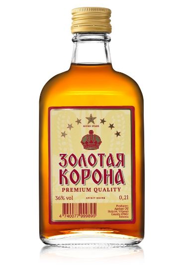 Pilt Zolotaja Korona Spirit Drink 36% 0,2L