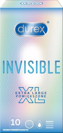 Pilt DUREX Kondoomid Invisible XL 10 TK