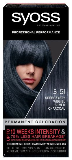 Pilt Syoss Color 3-51 HÕBEMUST