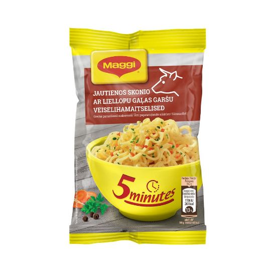 Pilt Maggi kiirnuudlid veiselihamaitselised, 59,2g
