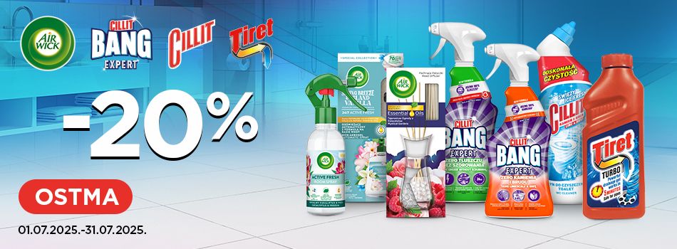 Reckitt Benckiser kampaaniatooted -20%