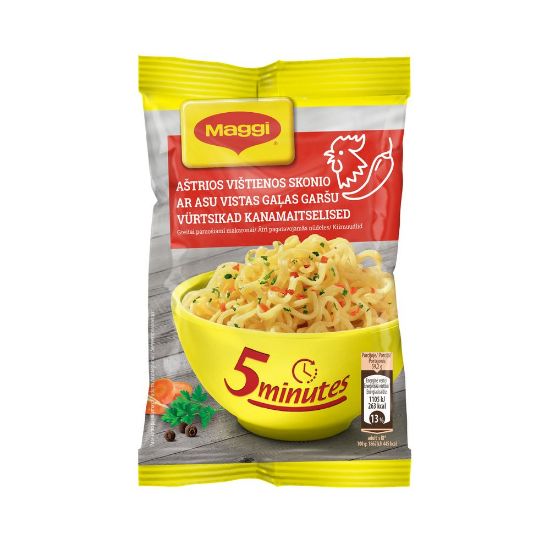 Pilt Maggi kiirnuudlid tulise kanamaitselised, 59.2g