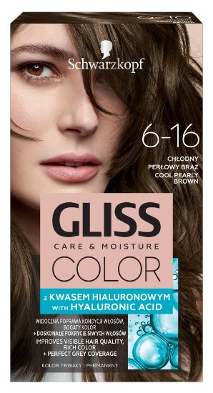 Pilt Gliss Color 6-16 Cool Pearly Brown