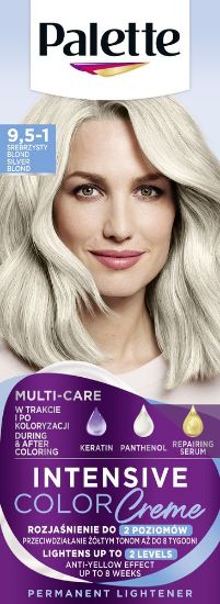 Pilt Palette ICC püsivärv 9,5-1 (C9) HÕBEBLOND