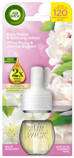 Pilt AIR WICK Electrical White Peony & Jasmine Blossom täide 19 ML