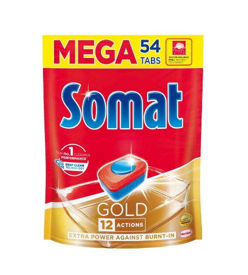 Pilt Somat nõudepesumasina tabletid Gold 54 tabs