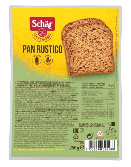 Pilt Schär Pan Rustico mitmeviljasai, gluteenivaba 250g