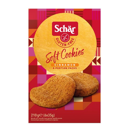 Pilt Schär pehme kaneelimaitseline küpsis gluteenivaba, 210g