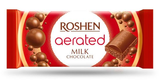 Pilt Roshen õhuline piimašokolaad 80g