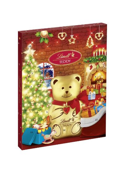 Pilt Lindt Teddy advendikalender 170g