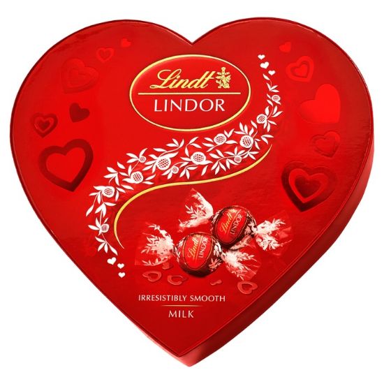 Pilt Lindt Lindor Heart kinkekarp 200g