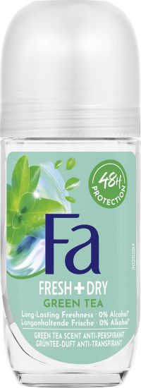 Pilt Fa roll-on deodorant Fresh&Dry GREEN TEA SORBET 50ml