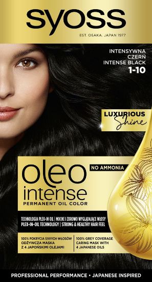Pilt Syoss Oleo Intense 1-10 INTENSIIVNE MUST