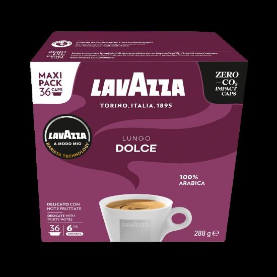 Pilt Lavazza A Modo Mio Lungo Dolce 100% araabika kapslid 16tk