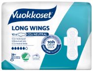 Pilt Vuokkoset hügieeniside Long Wings 10tk
