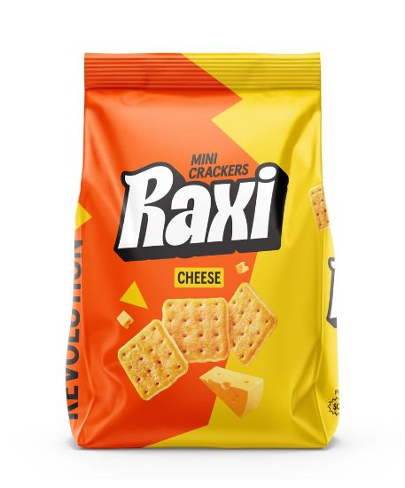 Pilt Pergale mini kreekerid Raxi juustumaitselised 100g