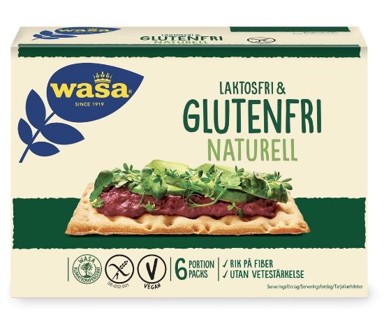 Pilt WASA näkileivad Naturell, gluteenivaba, 240g