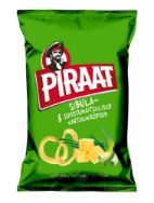 Pilt Piraat kartulikrõpsud sibula ja juustuga 150g