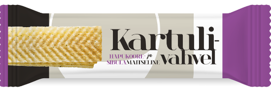 Pilt EV100 Kartulivahvel hapukoore ja sibula 90g